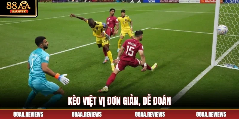 Kèo việt vị đơn giản, dễ đoán